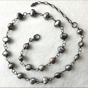 Silpada sterling silver & pearl necklace
